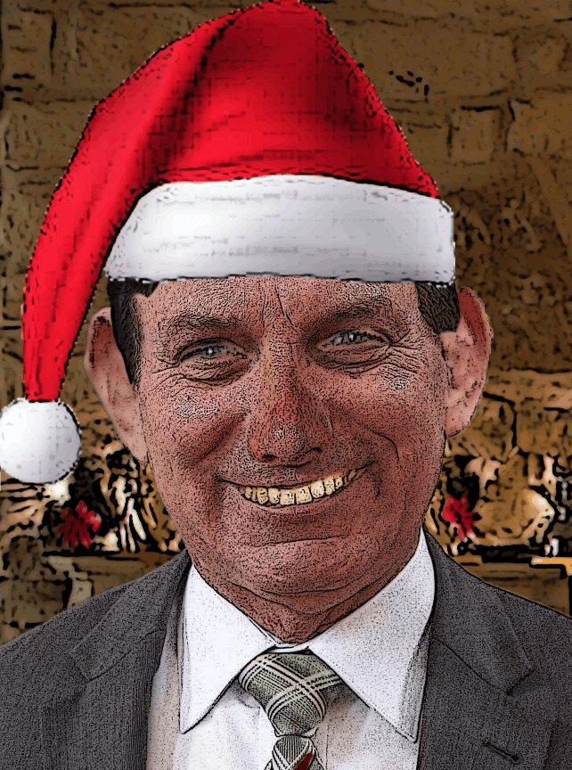 Eh-Tony during Christmas in 2019.